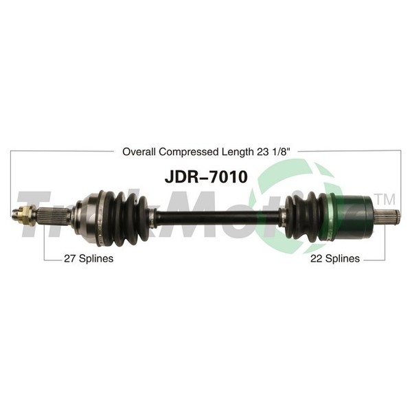 Surtrack Axle Drive Axle Assembly, Jdr-7010 JDR-7010